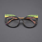 Ray Acetate Cat Eye Glasses Frame