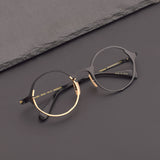 Farrell Round Retro Titanium Glasses Frame