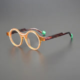 Olena Retro Round Acetate Frame