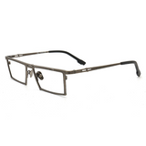 Levi Titanium Small Size Square Glasses Frame