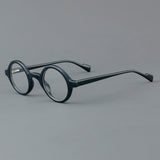 Helen Retro Round Acetate Glasses Frame