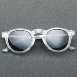 Weii Vintage Acetate Round Polarized Sunglasses