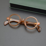 Allen Vintage Acetate Round Glasses Frame