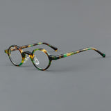 Michael Retro Round Acetate Glasses Frame