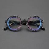 Kirk Acetate Retro Round Glasses Frame