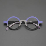 Min Titanium Round Glasses Frame