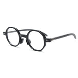 Yuki TR90 Vintage Round  Eyeglasses Frame