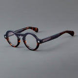 Claus Retro Round Acetate Glasses Frame