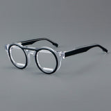 Rocha Acetate Round Retro Glasses Frame