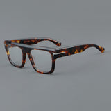 Umut Vintage Square Acetate Glasses Frame