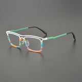 Jur  Titanium Rectangle Glasses Frame