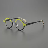 Min Titanium Round Glasses Frame