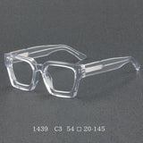 Lew Vintage Square Acetate Glasses Frame