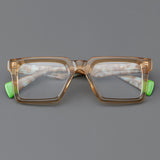 Ruth Vintage Square Acetate Glasses Frame