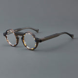 Keri Acetate Round Retro Glasses Frame