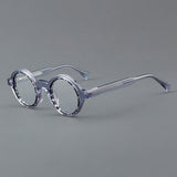 Prof Retro Round Acetate Glasses Frame