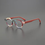 Scott Acetate Round Retro Glasses Frame