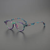 Scott Acetate Round Retro Glasses Frame