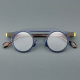 Ilir  Retro Round Acetate Glasses Frame