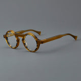 Keri Acetate Round Retro Glasses Frame