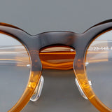 Zef Retro Acetate Glasses Frame