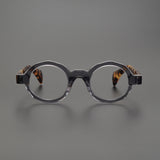 Peh Vintage Acetate Round Glasses Frame