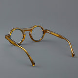 Keri Acetate Round Retro Glasses Frame