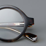 Helen Retro Round Acetate Glasses Frame