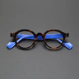 Joao Vintage Acetate Round Glasses Frame