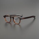 Davis Vintage Acetate Rectangle  Glasses Frame