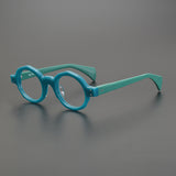 Peh Vintage Acetate Round Glasses Frame