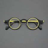 Fadi Titanium Round Glasses Frame