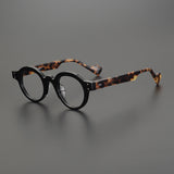 Joao Vintage Acetate Round Glasses Frame