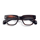 Enoka Retro Acetate Rectangle Glasses Frame