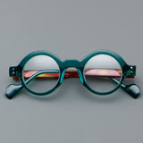 Dante Retro Acetate Round Glasses Frame