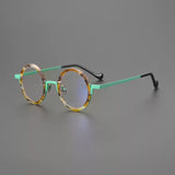 Kumar Vintage Titanium Round Glasses Frame