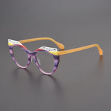 Ray Acetate Cat Eye Glasses Frame