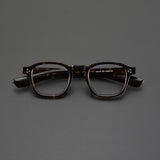 Davis Vintage Acetate Rectangle  Glasses Frame