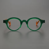 Joao Vintage Acetate Round Glasses Frame