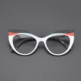 Ray Acetate Cat Eye Glasses Frame