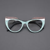 Ray Acetate Cat Eye Glasses Frame