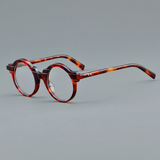 Keller Vintage Acetate Round Glasses Frame