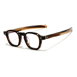 Davis Vintage Acetate Rectangle  Glasses Frame