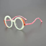 Cob Vintage Round Acetate Glasses Frame