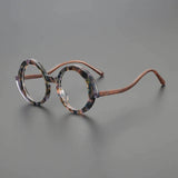 Cob Vintage Round Acetate Glasses Frame