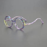 Cob Vintage Round Acetate Glasses Frame