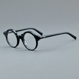 Keller Vintage Acetate Round Glasses Frame