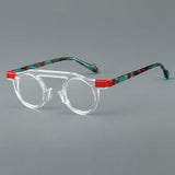 Ilir  Retro Round Acetate Glasses Frame