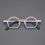 Lesley Retro Round Titanium Optical Glasses Frames