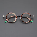 Maag Round Titanium Glasses Frame